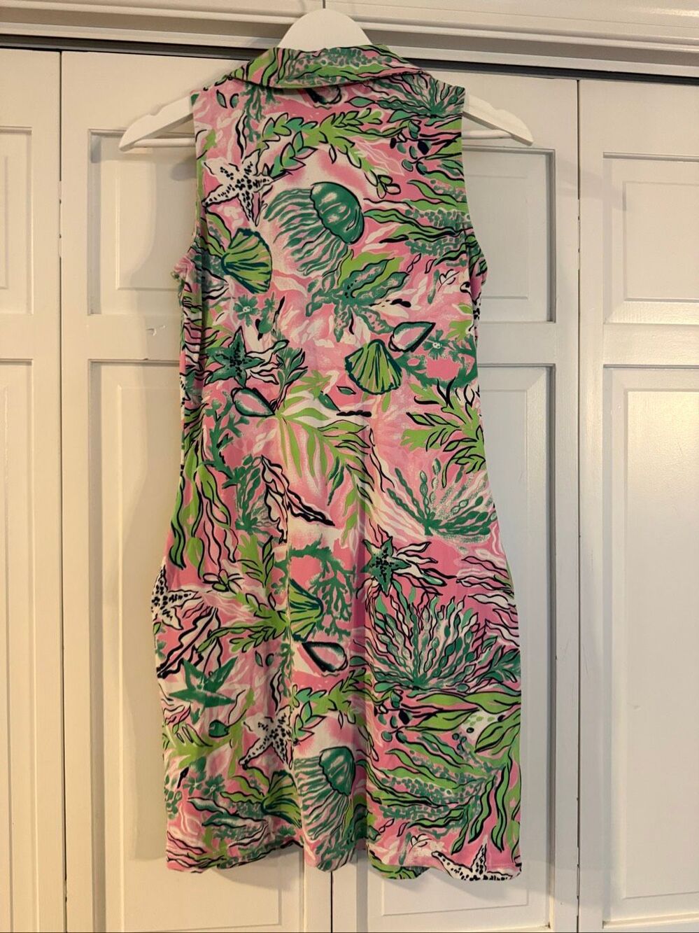 Banana Boat upf tropical printed coverup dress small - Picture 6 of 8